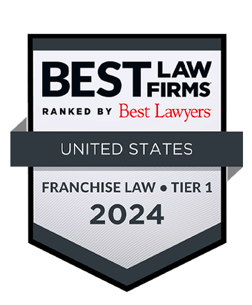 Best Law Firms Ranked by Best Lawyers | United States | Franchise Law | Tier 1 | 2024