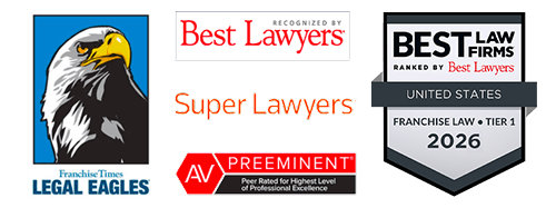 Franchise X Legal Eagles | Recognized by Best Lawyers | Super Lawyers | AV Preeminent | Best Law Firm Franchise Law Tier 1